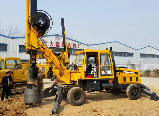 旋挖钻机实物图